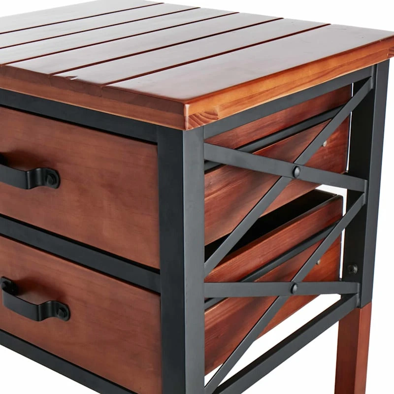 2-Drawer Wesley Accent Table - Image 4