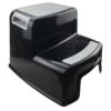 2-Fold Black & Grey Step Stool