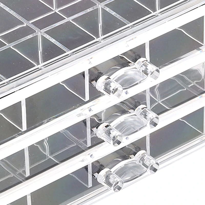 3-Tier Lined Drawer Jewelry Organizer - Image 2