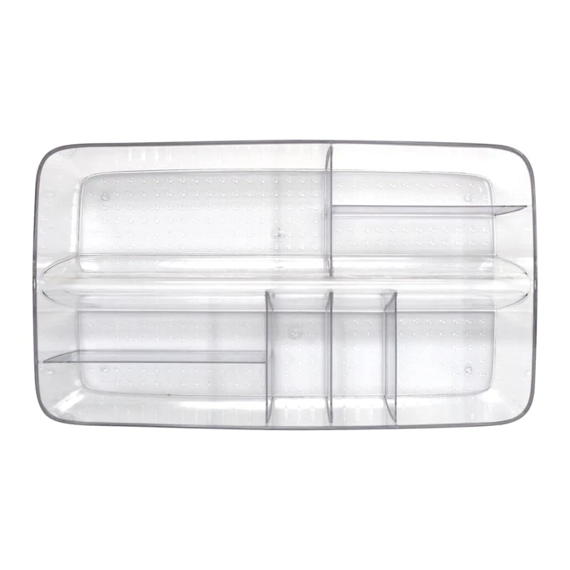8-Section Clear Storage Bin