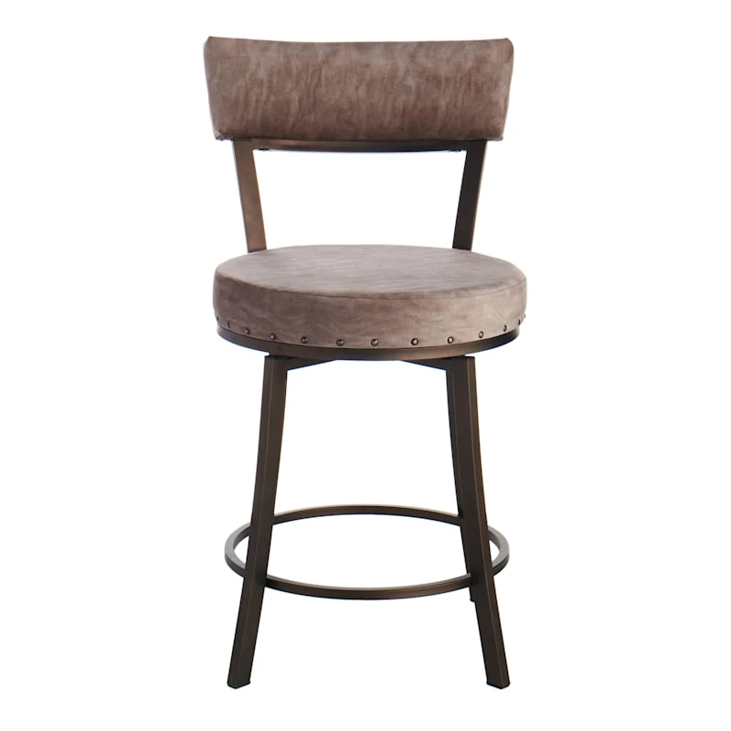 Austin Swivel Counter Stool, 24" - Image 2