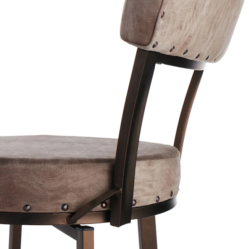 Austin Swivel Counter Stool, 24" - Image 4