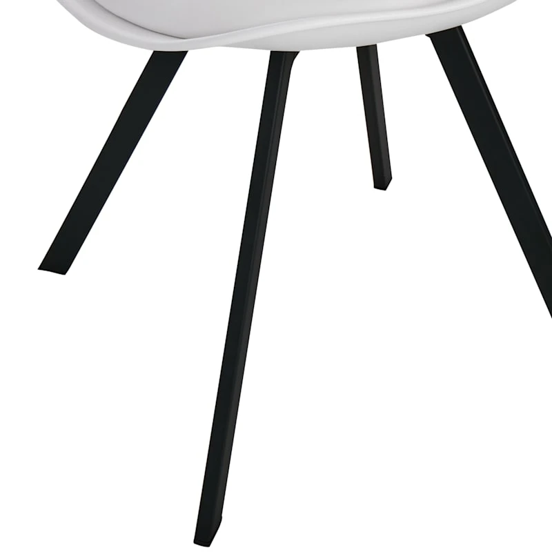 Crosby St Sally Dining Chair, White - Image 4
