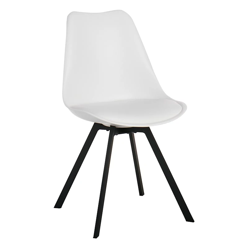 Crosby St Sally Dining Chair, White