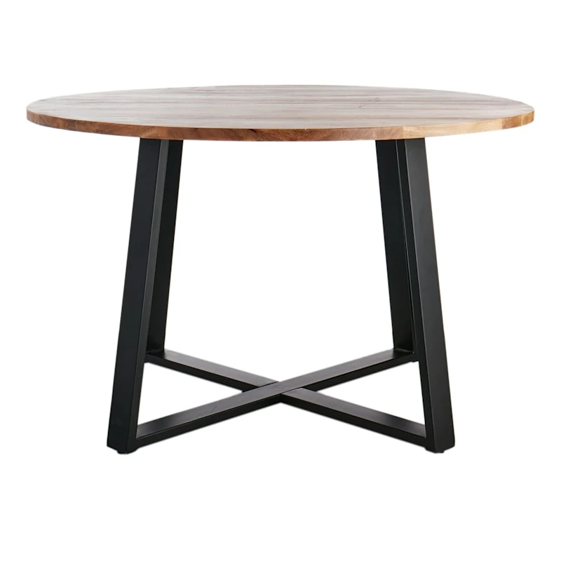 Found & Fable Cecelia Mango Wood Dining Table - Image 2