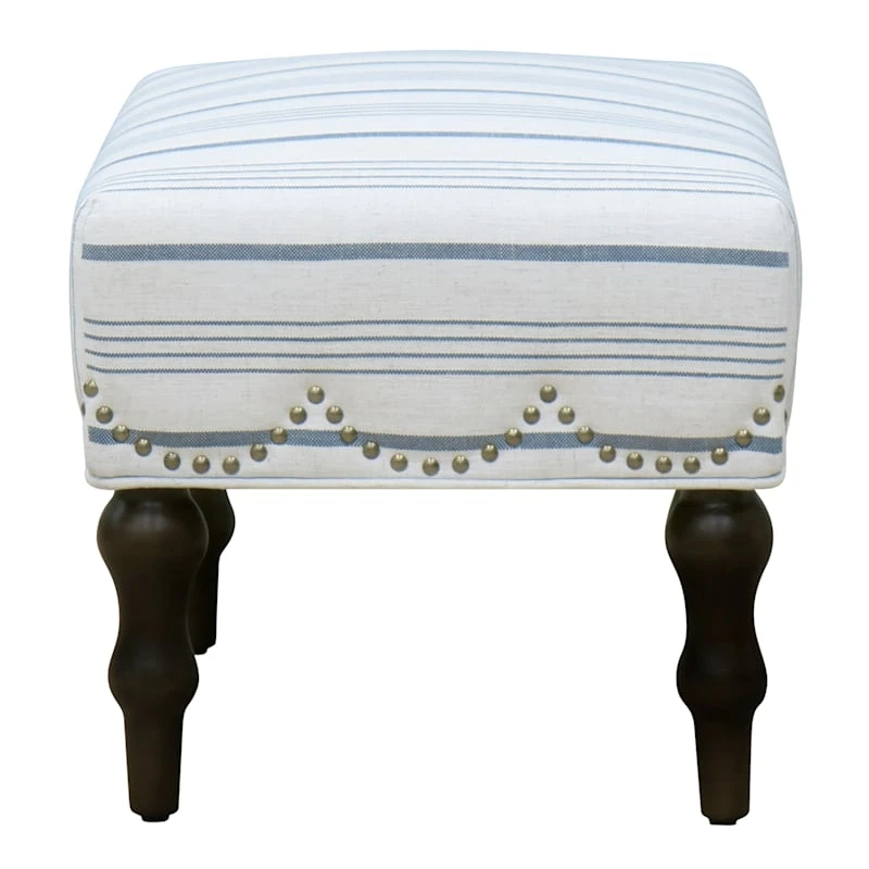 Grace Mitchell Olivia Scalloped Ottoman - Image 2