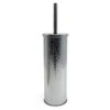 Haig Metal Toilet Brush Holder, Grey Metal