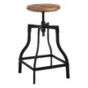 Honeybloom Waco Adjustable Backless Barstool