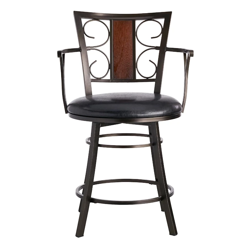 Providence Naomi Counter Stool, Brown - Image 3