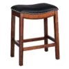 Providence Rylan Backless Counter Stool, Walnut