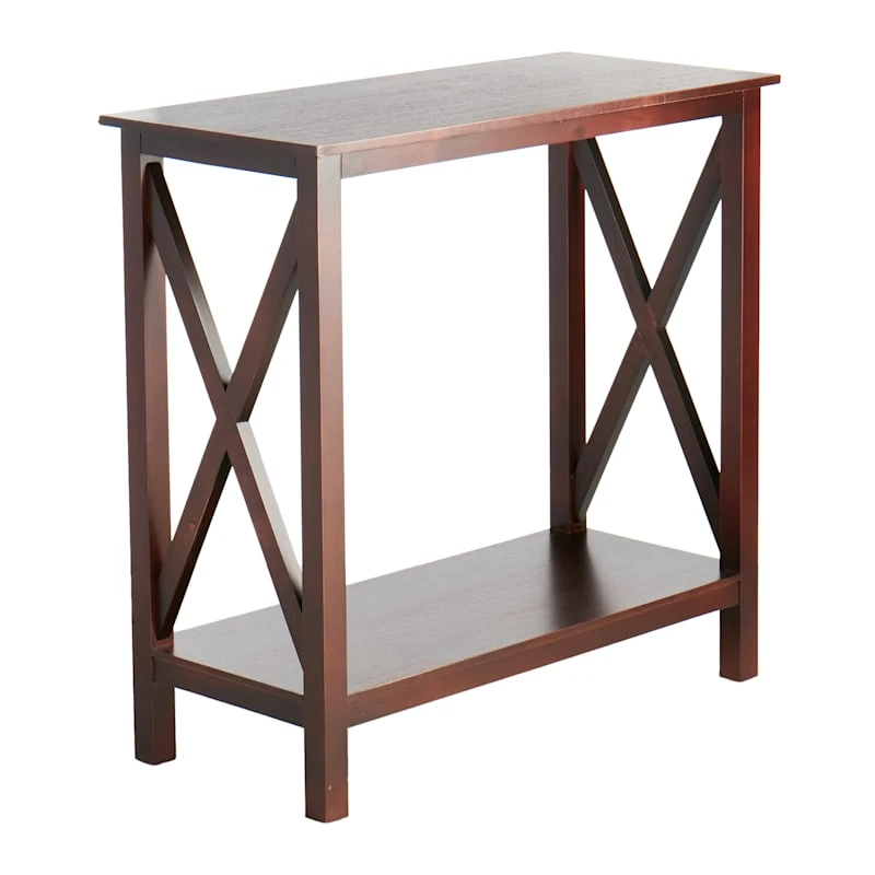 Providence Xavier Brown Console End Table, 30"