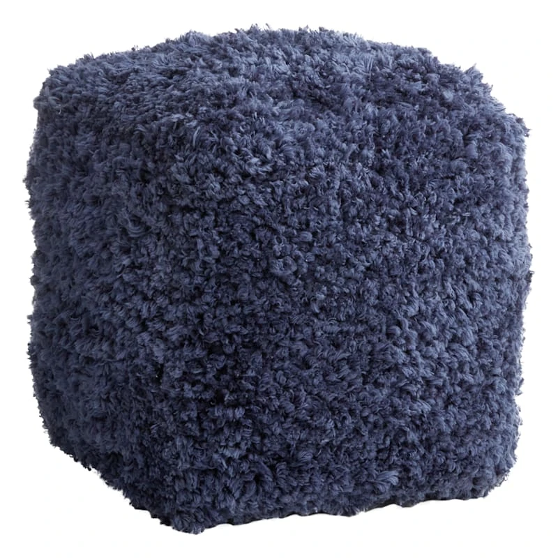 Sammy Shag Pouf, Navy