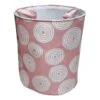 Tiny Dreamers Aussie Pink Circle Laundry Hamper, Large