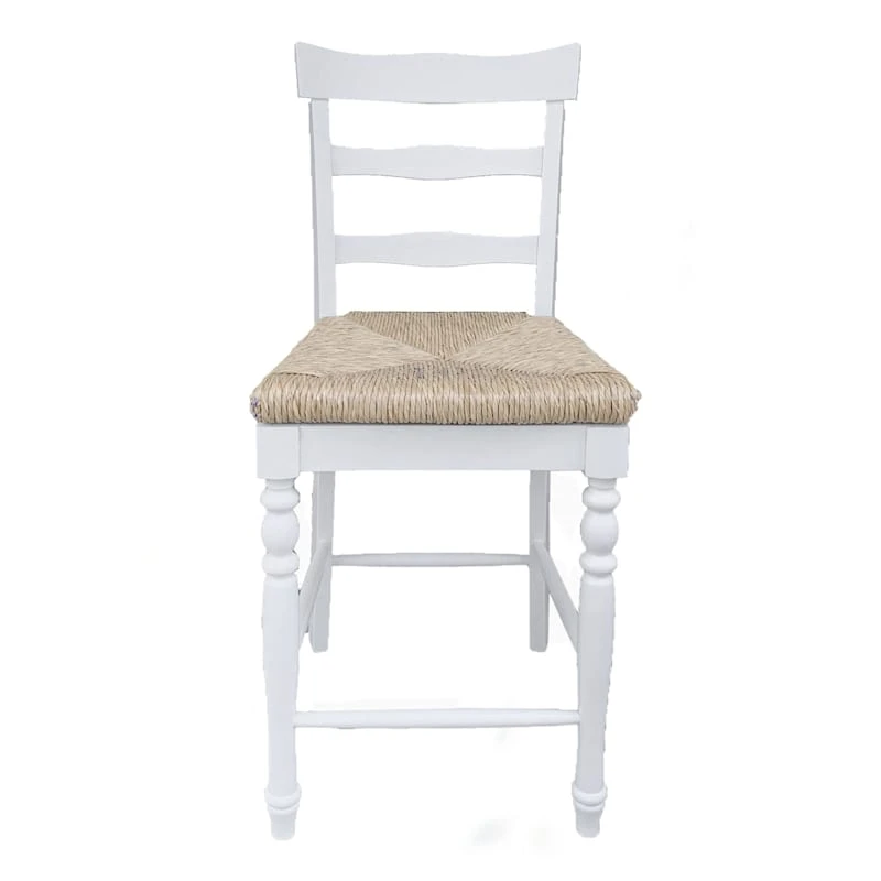 Tobi Natural Woven Seat Counter Stool