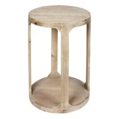 Ty Pennington Newport Wooden Cutout Accent Table